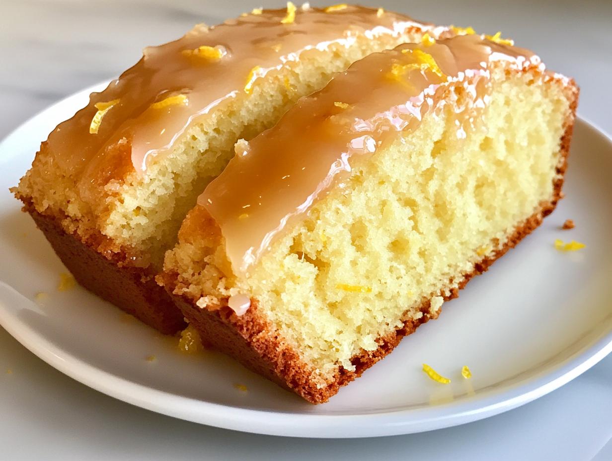 Glazed Lemon Bread