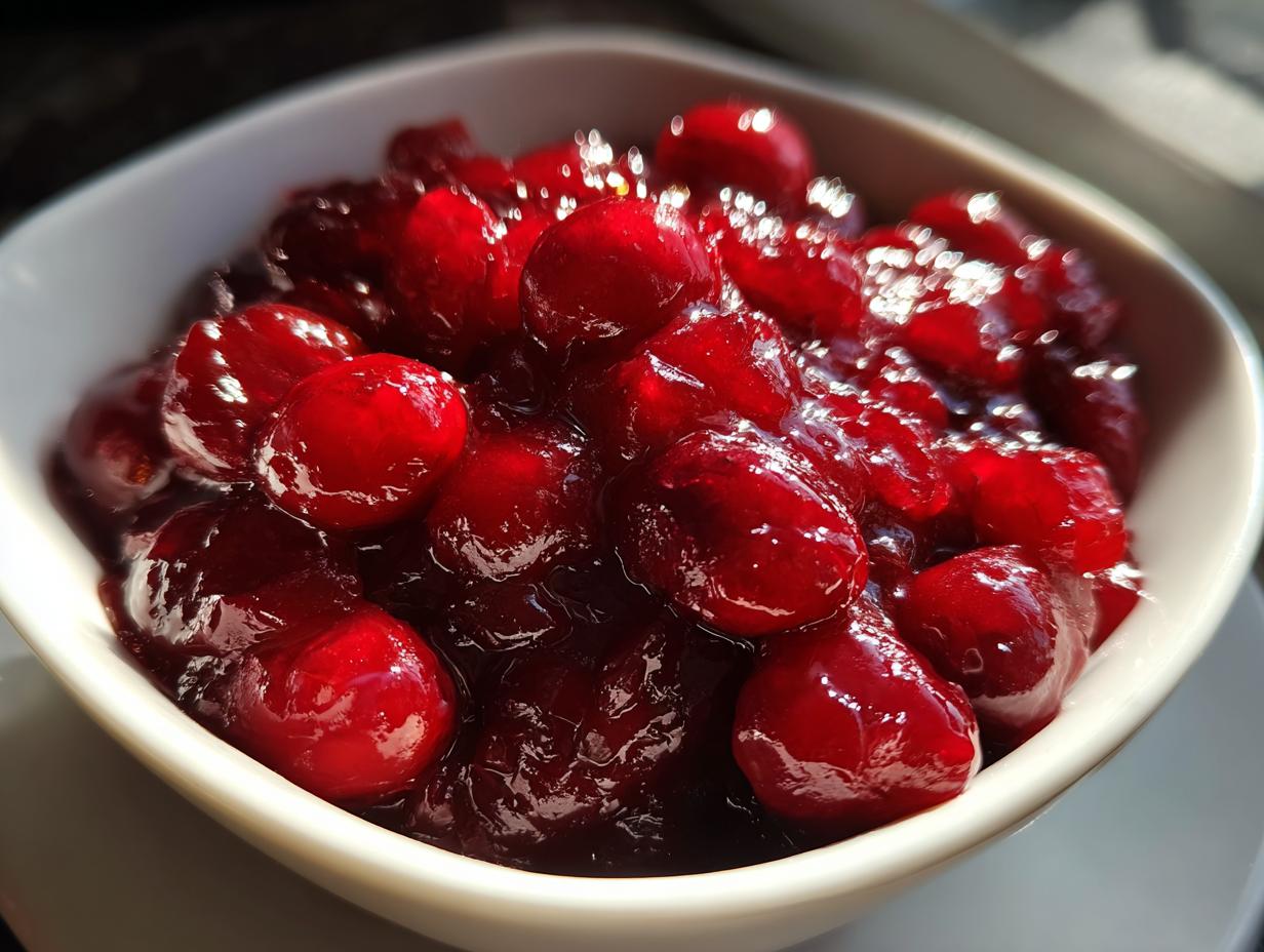 Homemade Cranberry Sauce