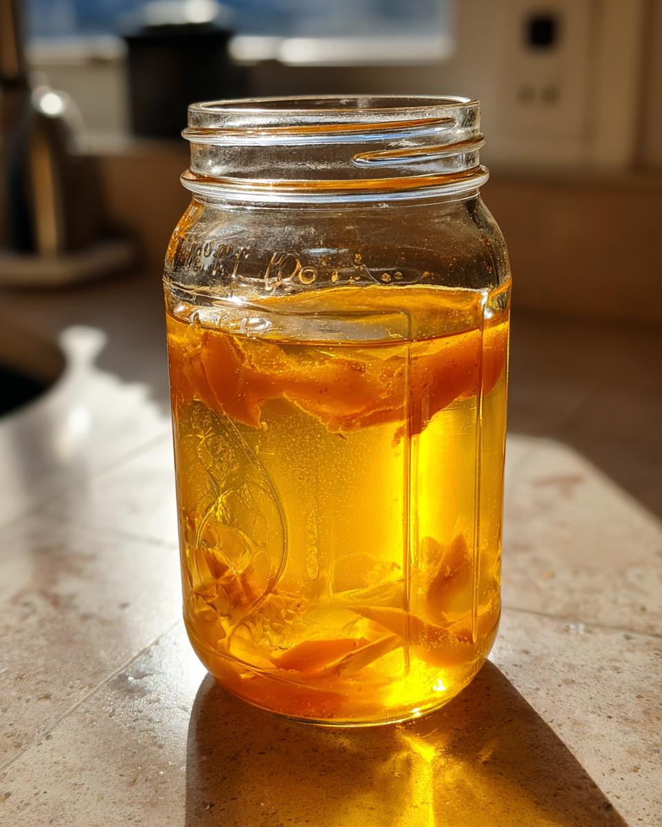 Homemade Ginger Syrup for Drinks - detail 1