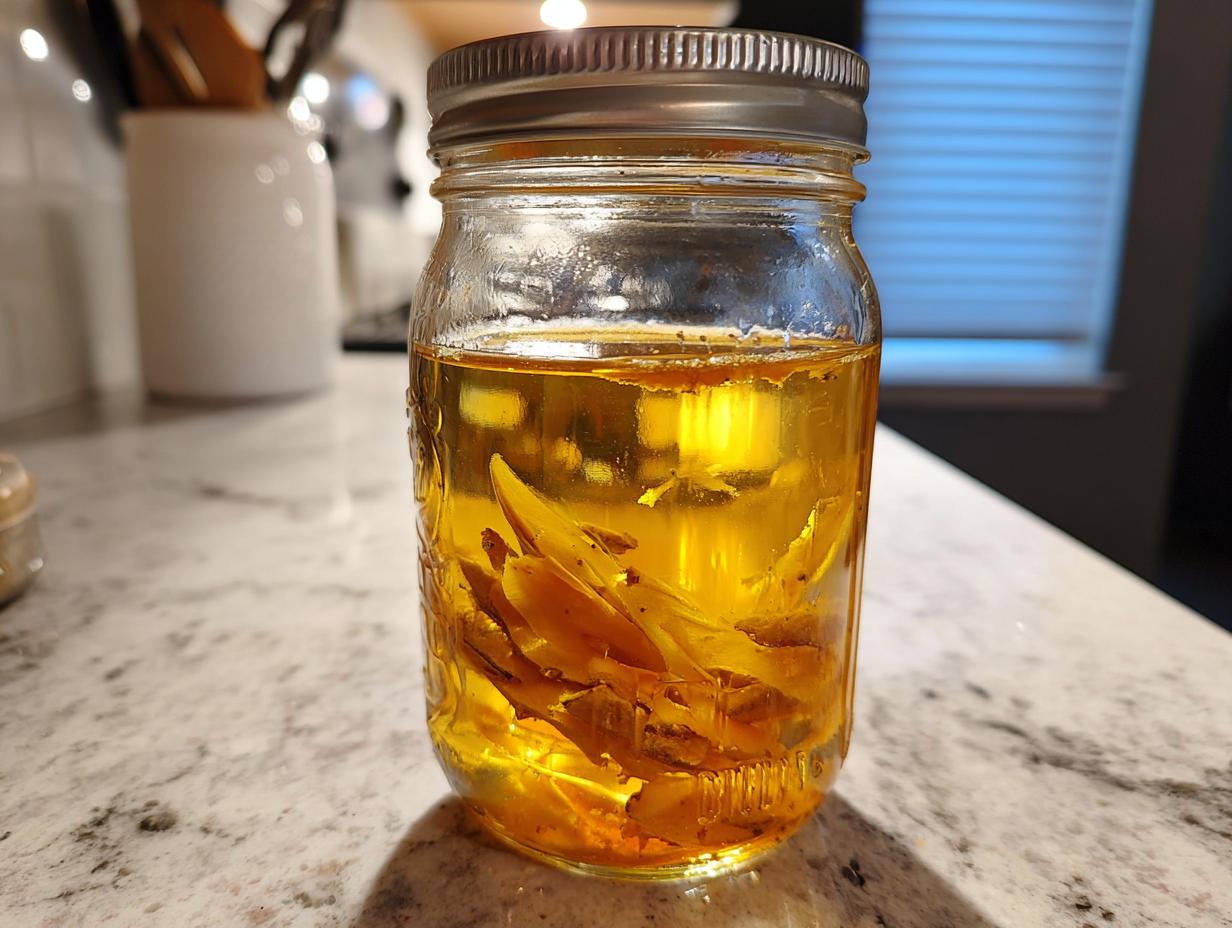 Homemade Ginger Syrup for Drinks