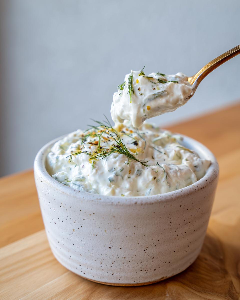 Homemade Ranch Dip - detail 2