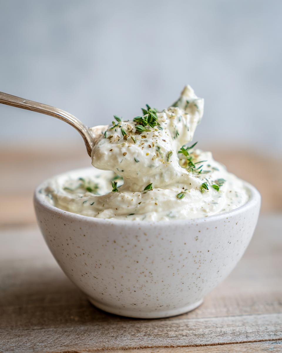 Homemade Ranch Dip - detail 3