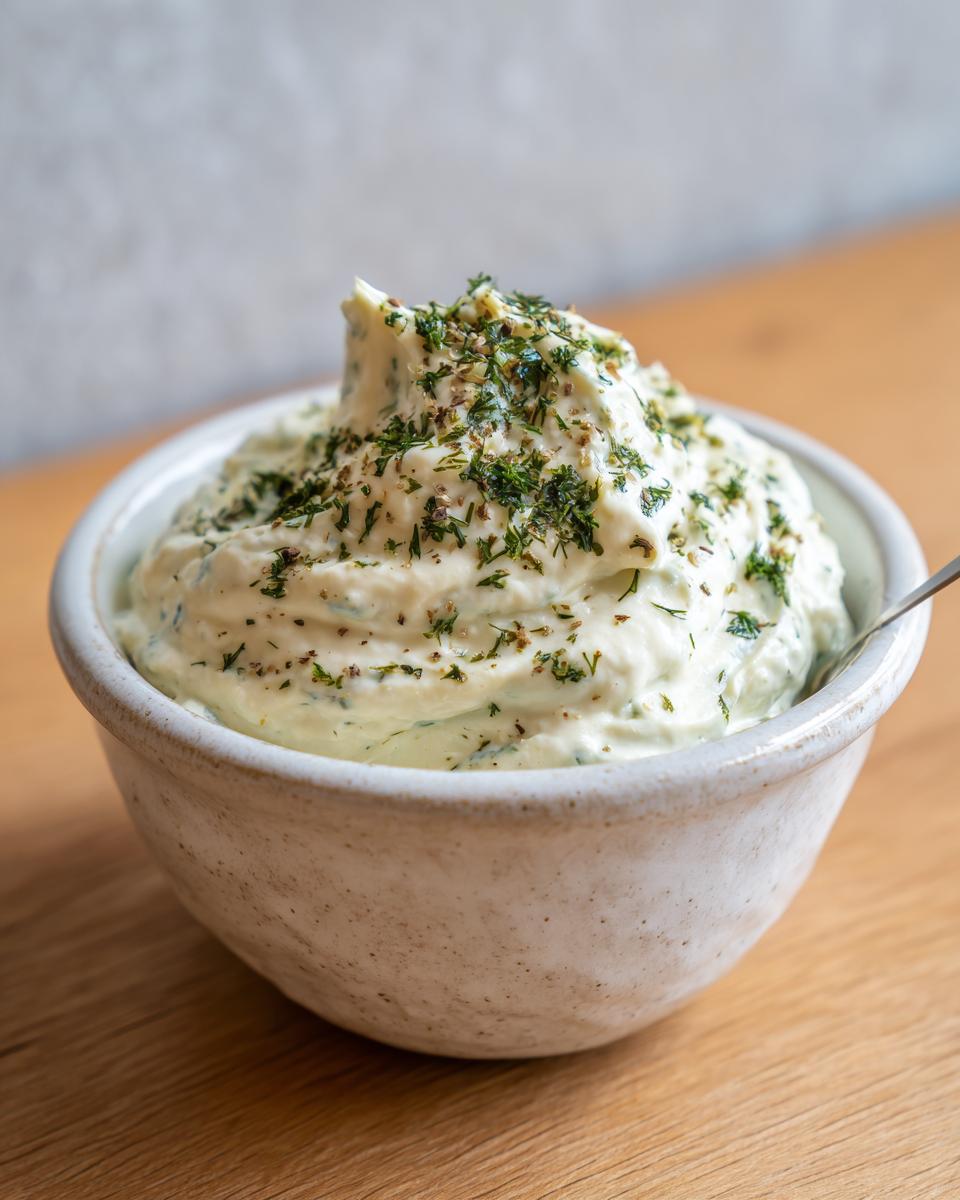 Homemade Ranch Dip - detail 4