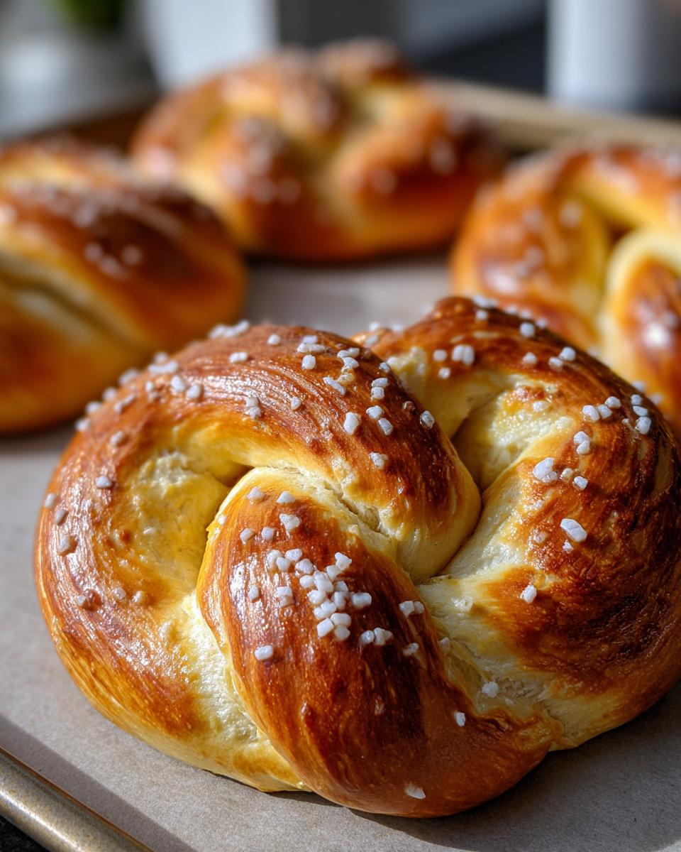 Homemade Soft Pretzels - detail 1