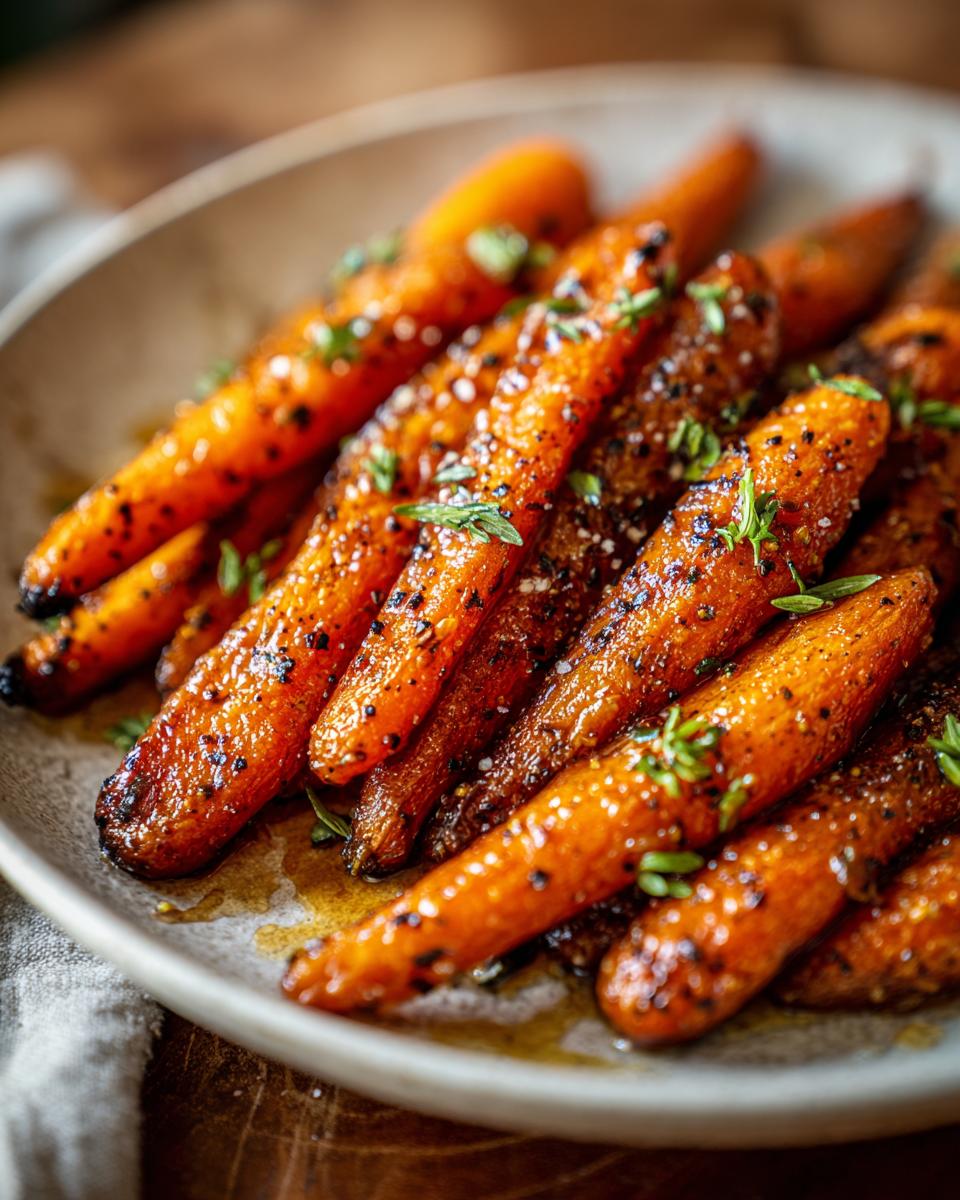 Irresistible Honey-Roasted Carrots with Thyme in 25 Minutes 7 Honey-Roasted Carrots with Thyme - detail 2