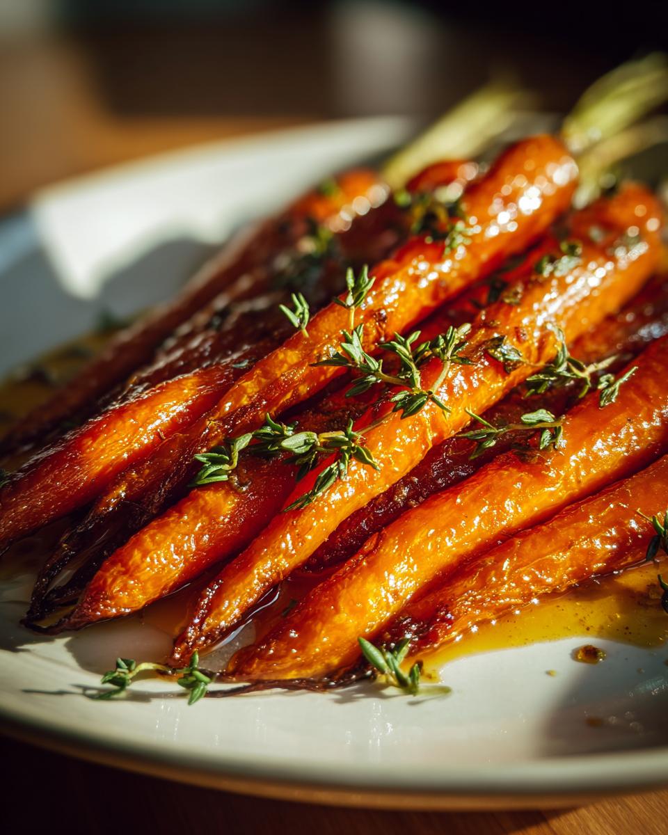 Irresistible Honey-Roasted Carrots with Thyme in 25 Minutes 8 Honey-Roasted Carrots with Thyme - detail 3