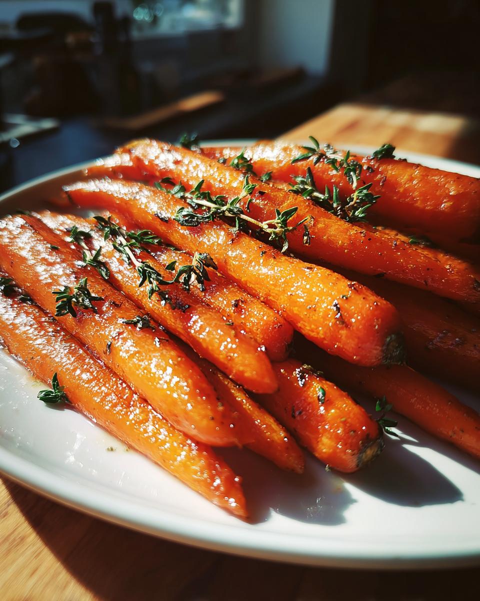 Irresistible Honey-Roasted Carrots with Thyme in 25 Minutes 9 Honey-Roasted Carrots with Thyme - detail 4