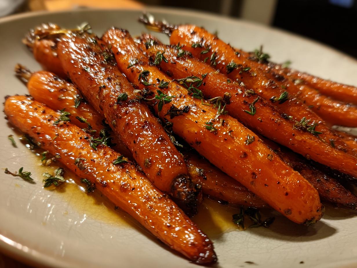Honey-Roasted Carrots with Thyme
