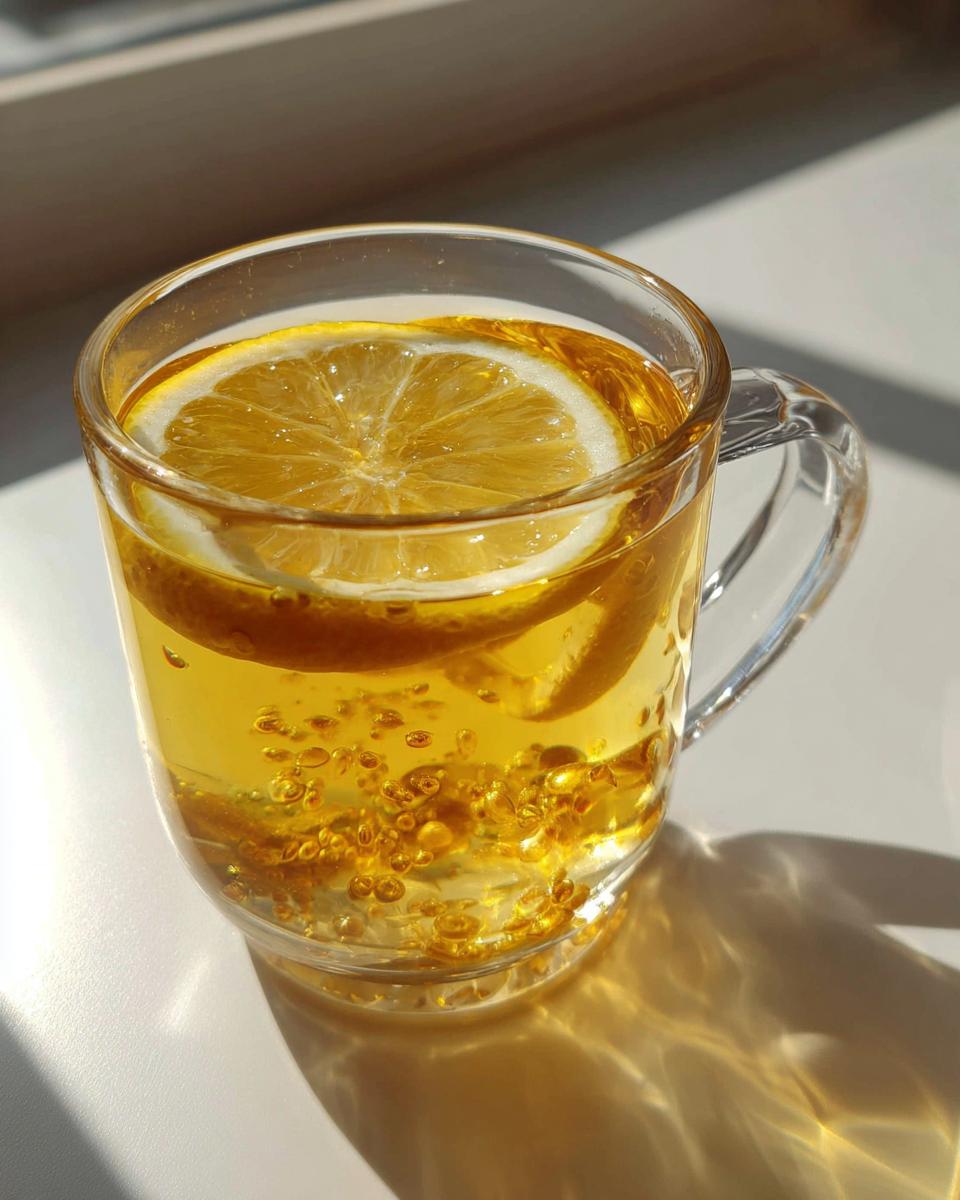 Honey-Sweetened Hot Lemonade - detail 4
