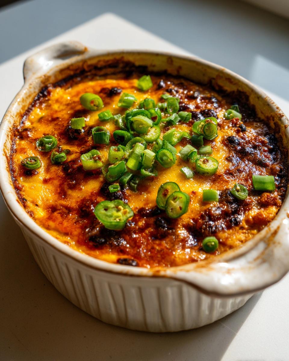 Hot Black Bean Dip - detail 3