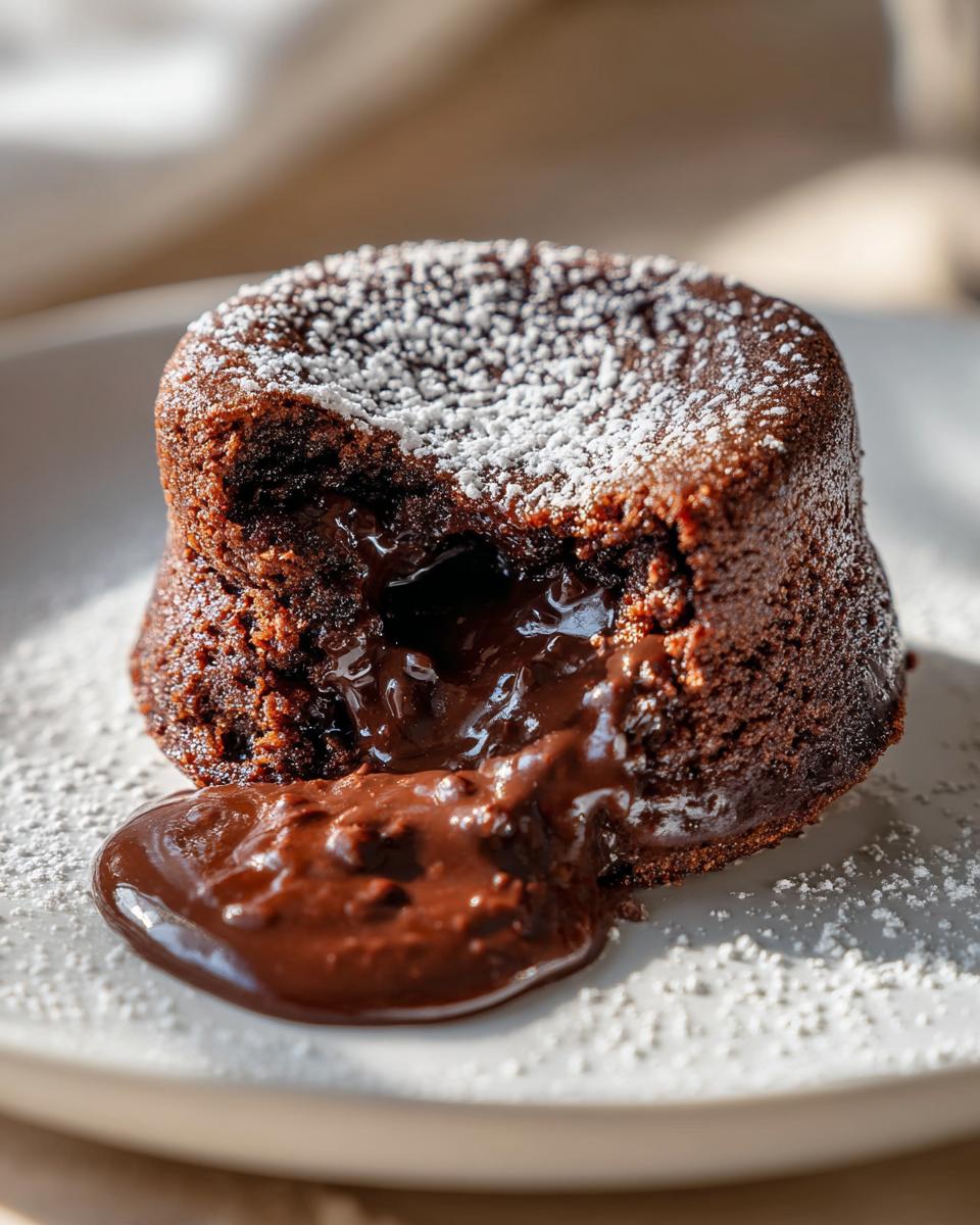 10-Minute Hot Chocolate Lava Cakes: Blissfully Decadent 7 Hot Chocolate Lava Cakes - detail 2
