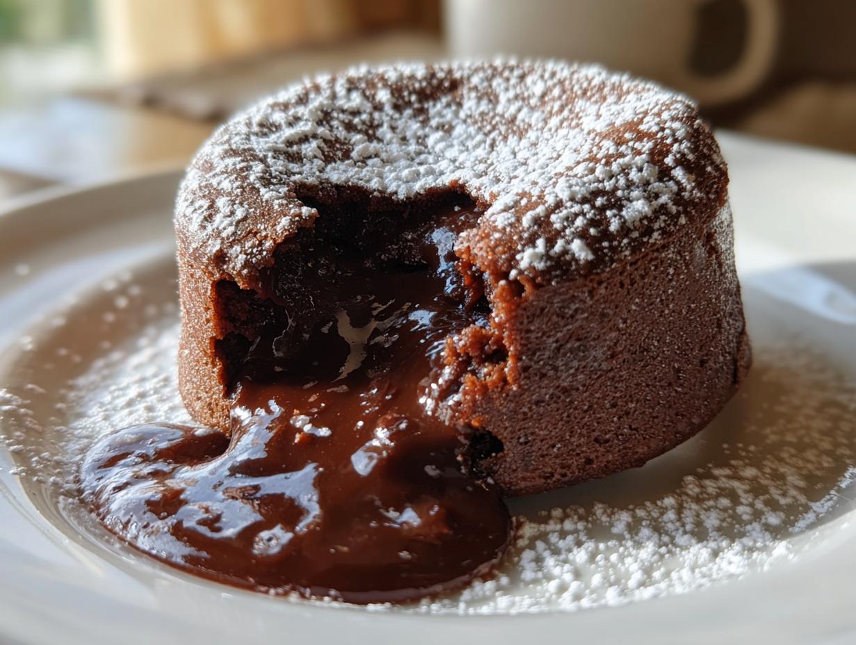 Hot Chocolate Lava Cakes