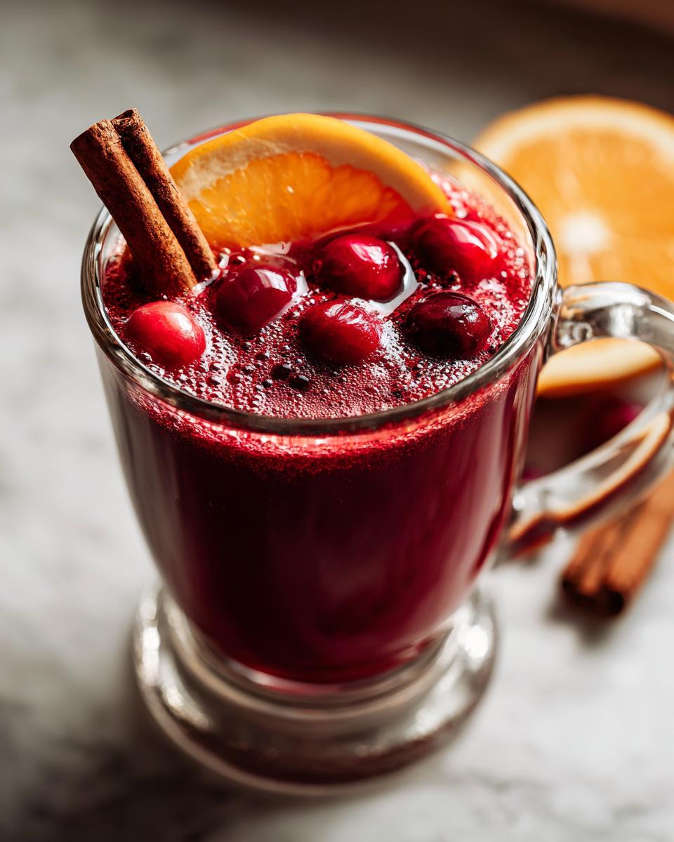 Hot Cranberry Cider - detail 2