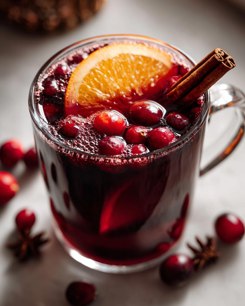 Hot Cranberry Cider - detail 3