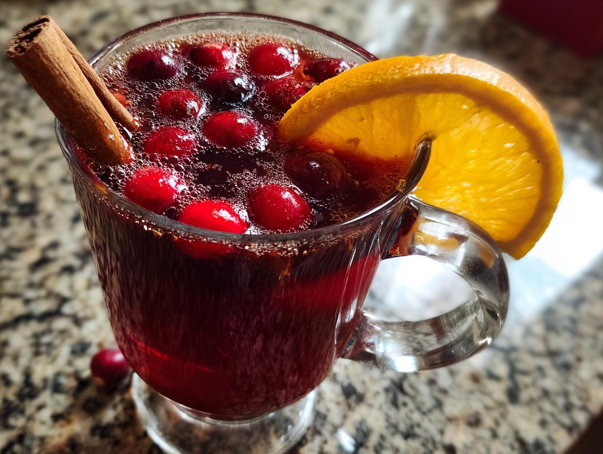 Hot Cranberry Cider