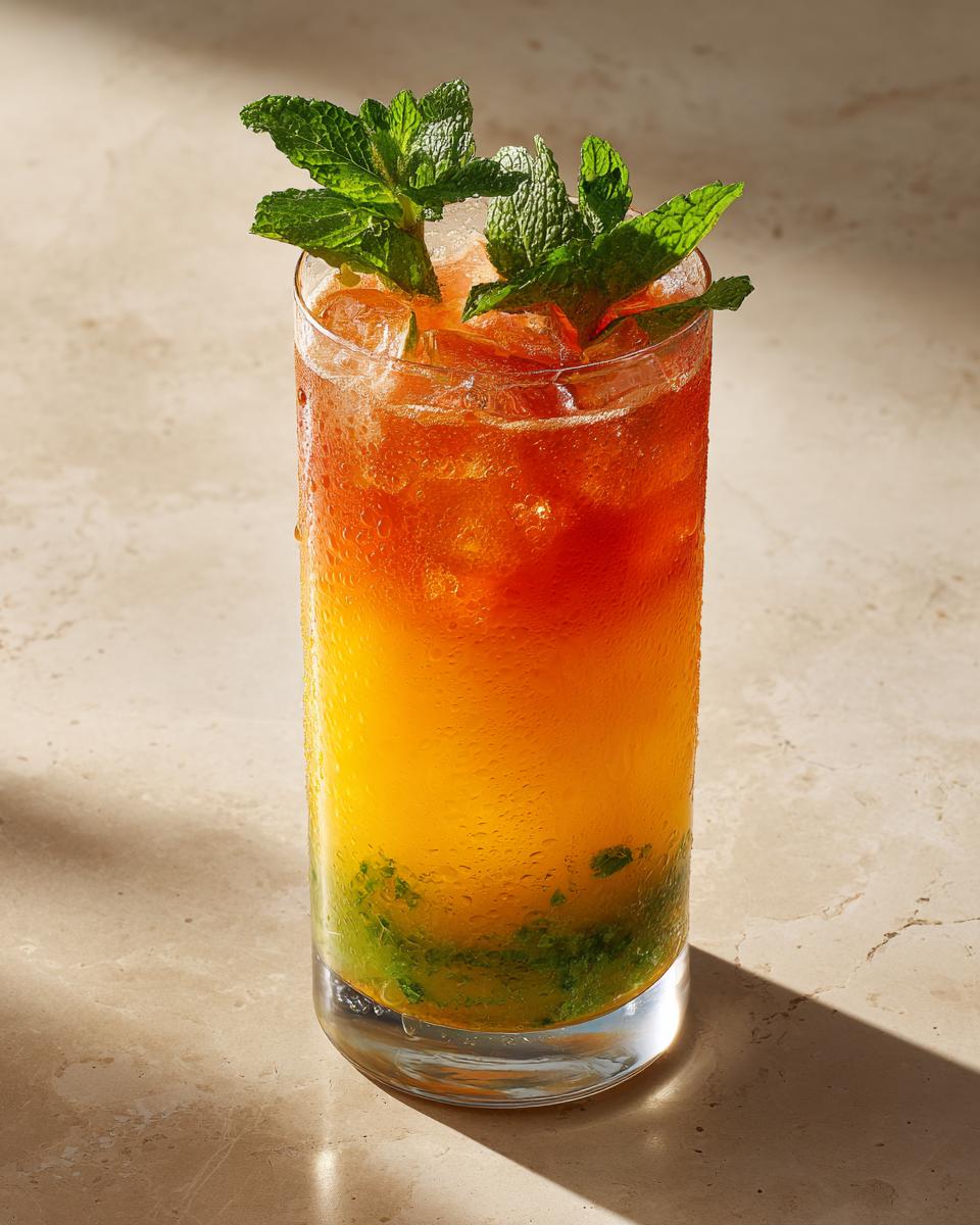 Layered Citrus and Spice Agua Fresca - detail 2