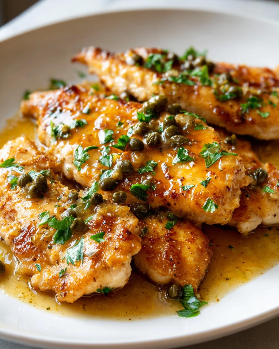 Lemon Chicken Piccata: Effortless 30-Minute Gourmet Magic 5 Lemon Chicken Piccata - detail 1