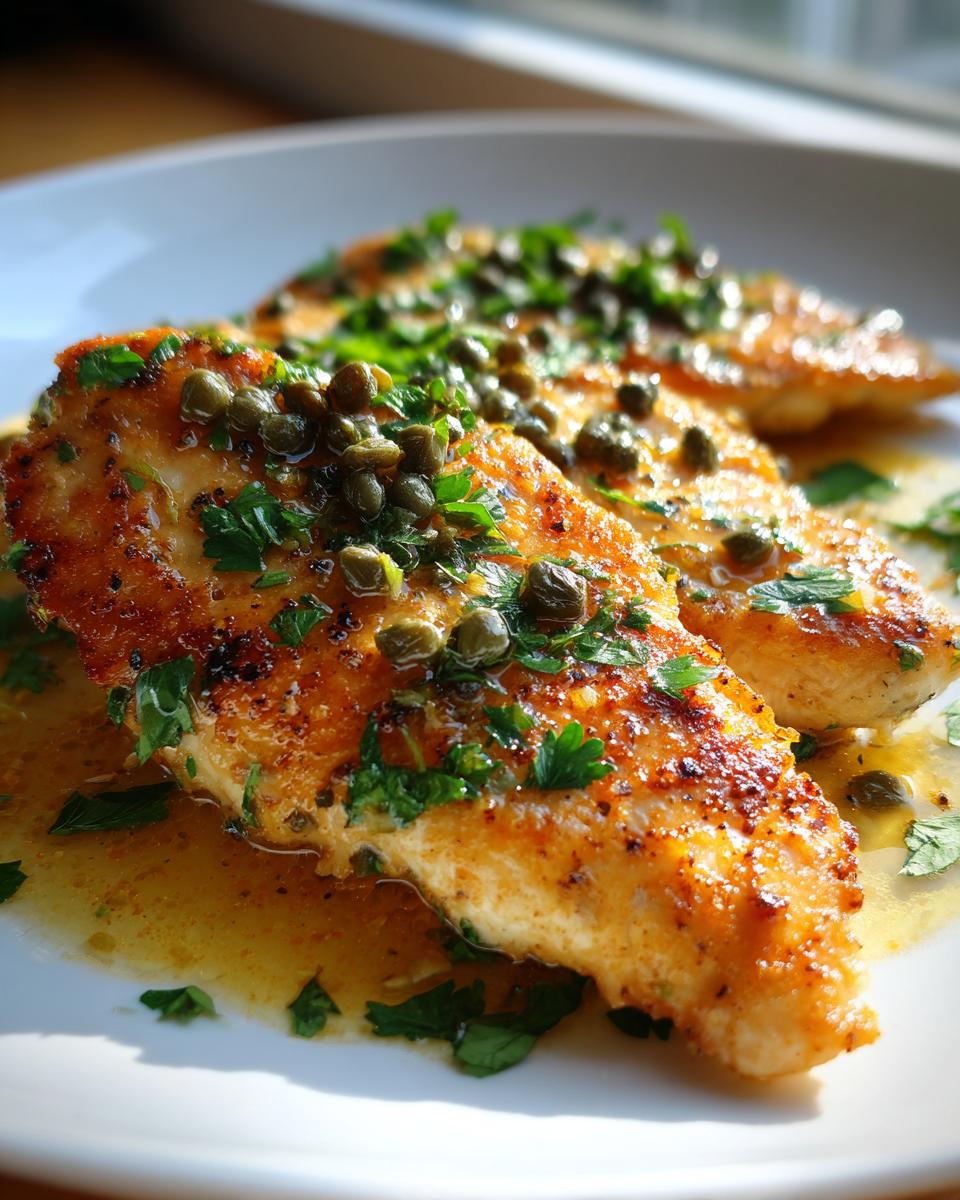 Lemon Chicken Piccata: Effortless 30-Minute Gourmet Magic 6 Lemon Chicken Piccata - detail 2