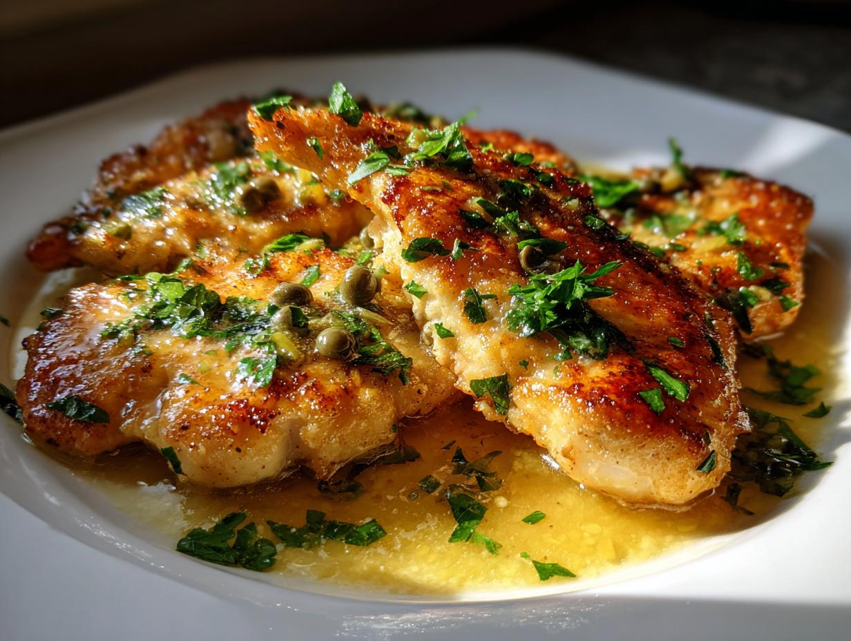Lemon Chicken Piccata