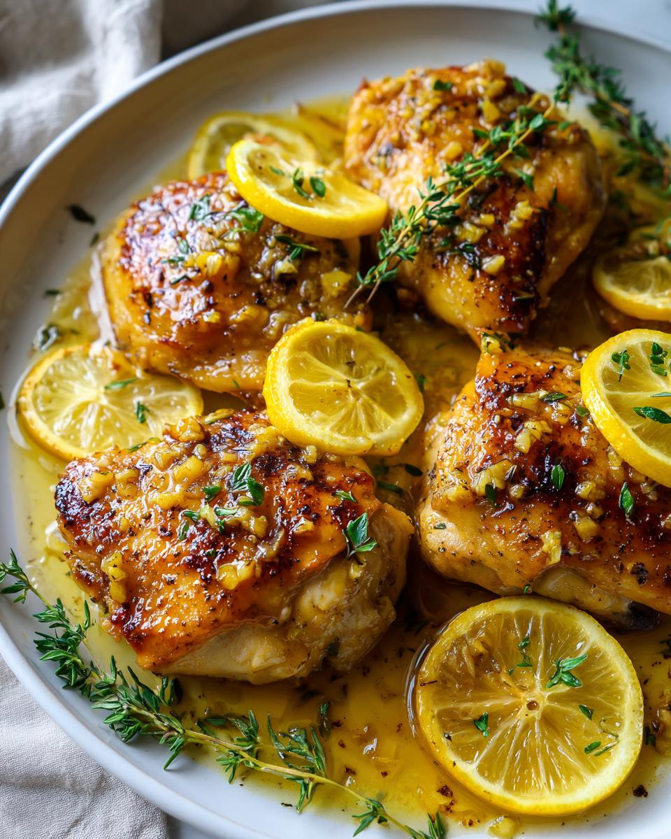 Lemon Garlic Butter Chicken - detail 2