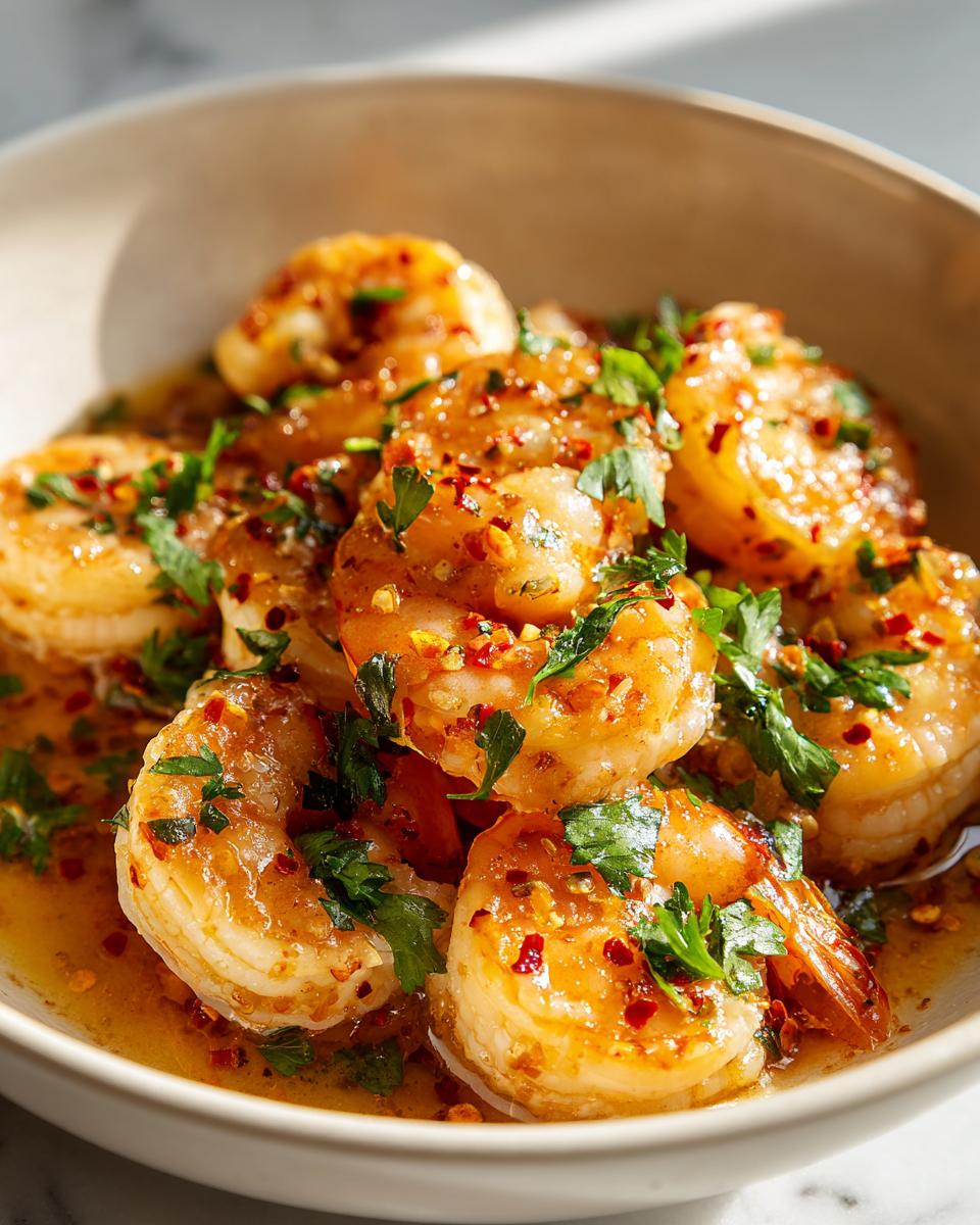Lemon Garlic Butter Shrimp - detail 3