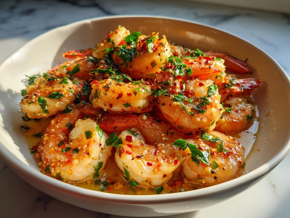 Lemon Garlic Butter Shrimp