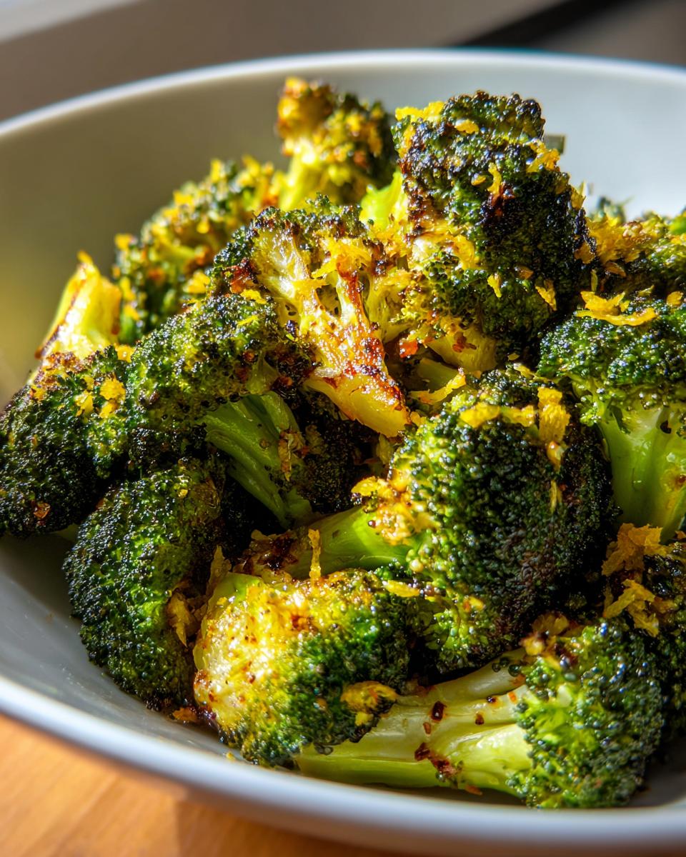 Lemon-Garlic Roasted Broccoli - Irresistible 30-Minute Miracle Side 6 Lemon-Garlic Roasted Broccoli - detail 1