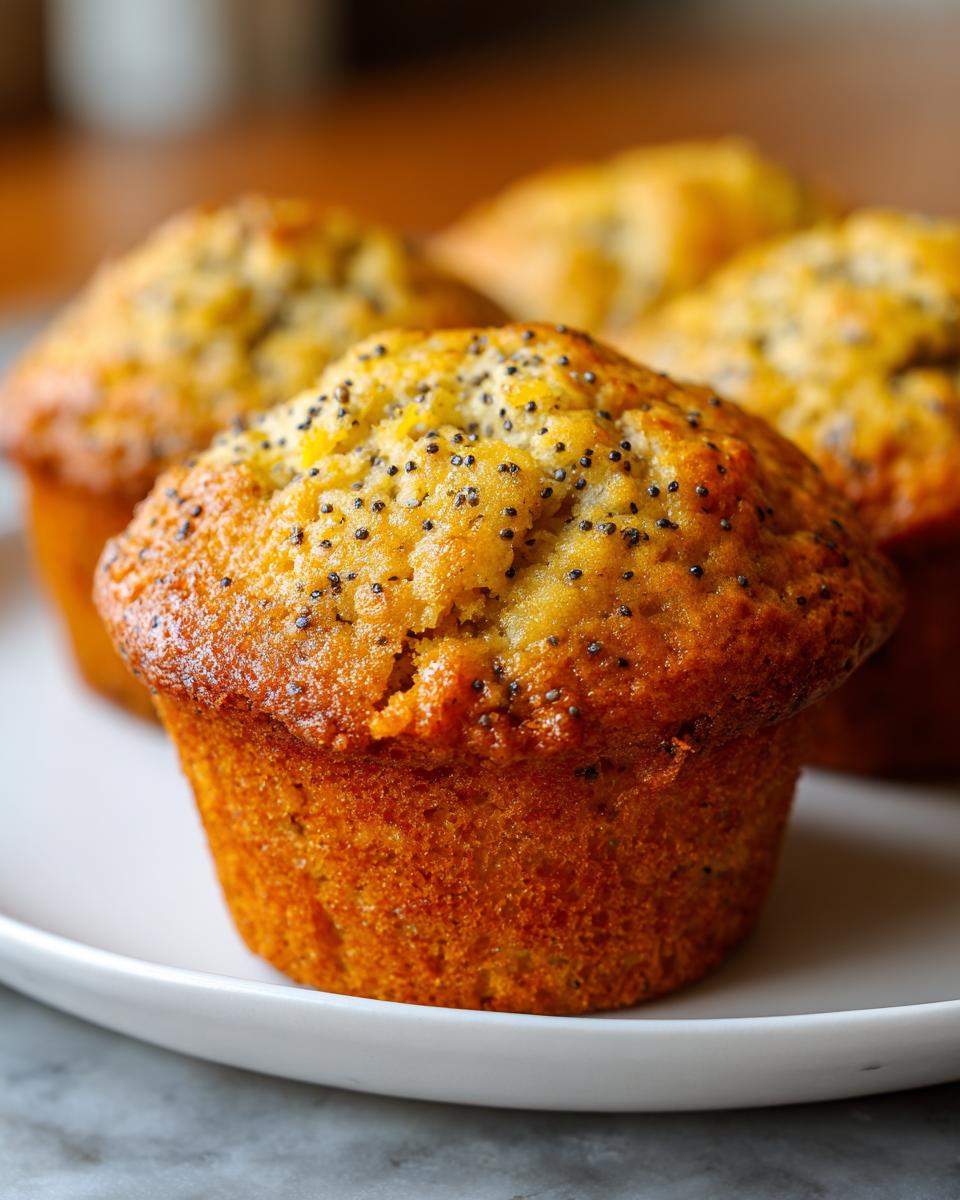 Lemon Poppy Seed Muffins - detail 2