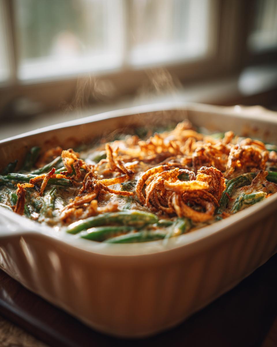 Make-Ahead Green Bean Casserole: 5-Star Holiday Lifesaver 7 Make-Ahead Green Bean Casserole - detail 2