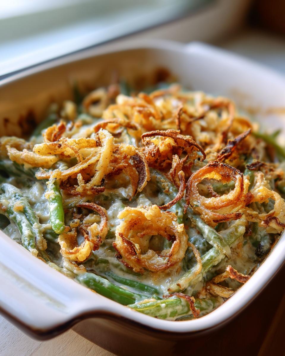 Make-Ahead Green Bean Casserole: 5-Star Holiday Lifesaver 8 Make-Ahead Green Bean Casserole - detail 3