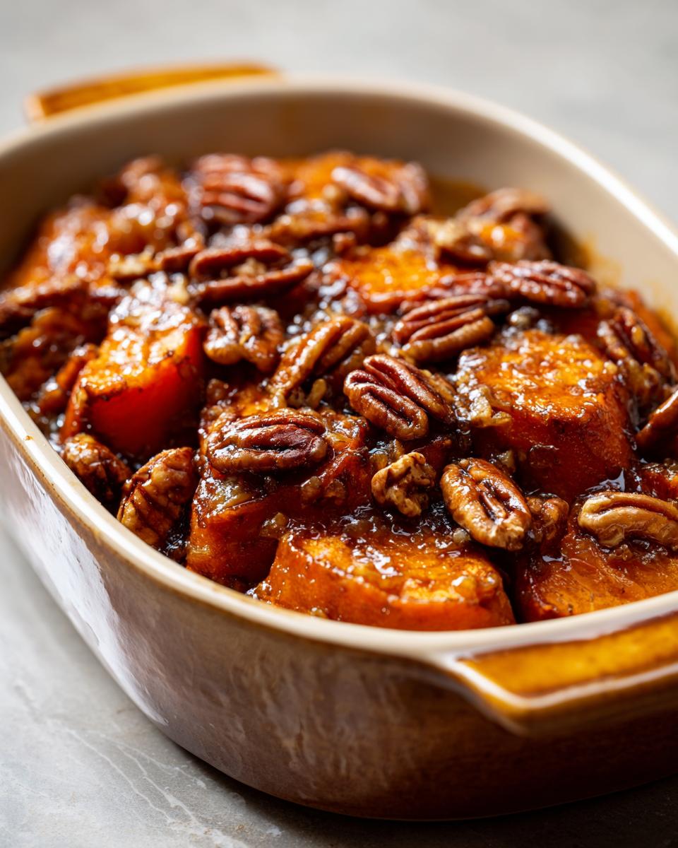 Irresistible Maple Pecan Sweet Potato Casserole in 45 Minutes 6 Maple Pecan Sweet Potato Casserole - detail 1