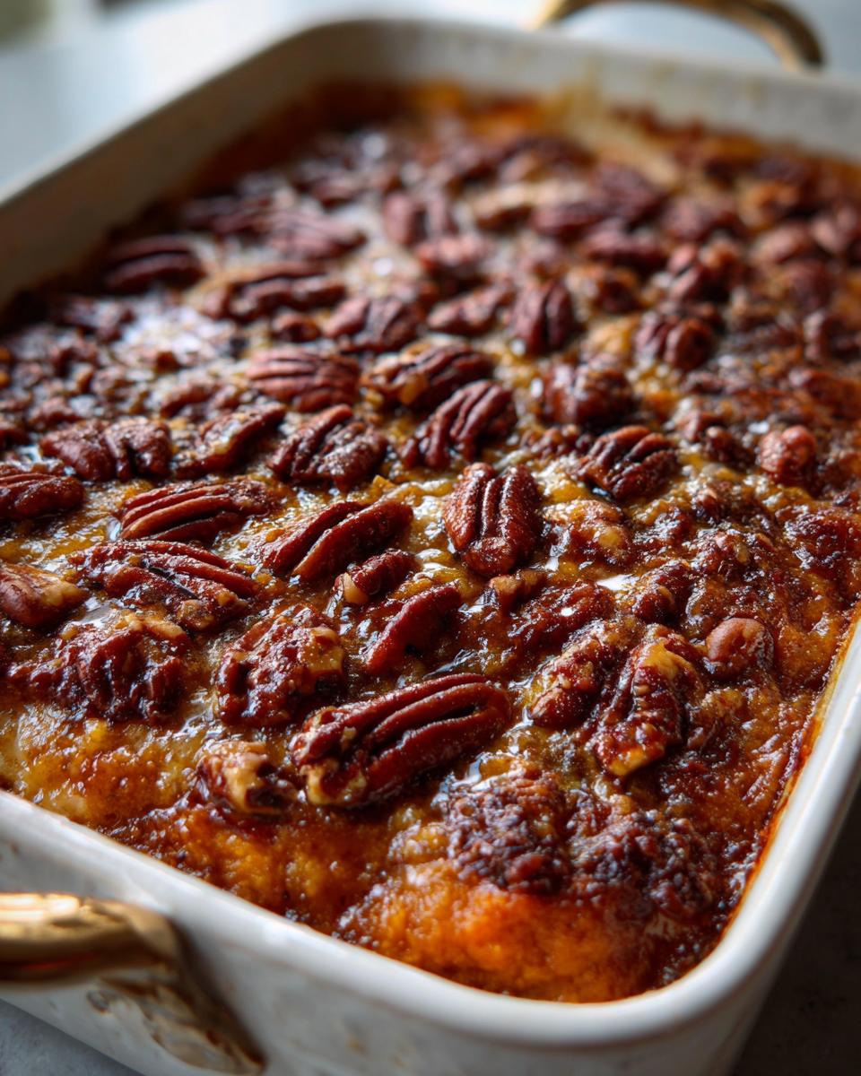 Irresistible Maple Pecan Sweet Potato Casserole in 45 Minutes 9 Maple Pecan Sweet Potato Casserole - detail 4