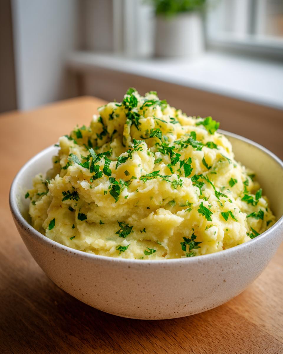Mashed Celery Root with Parsley - detail 1