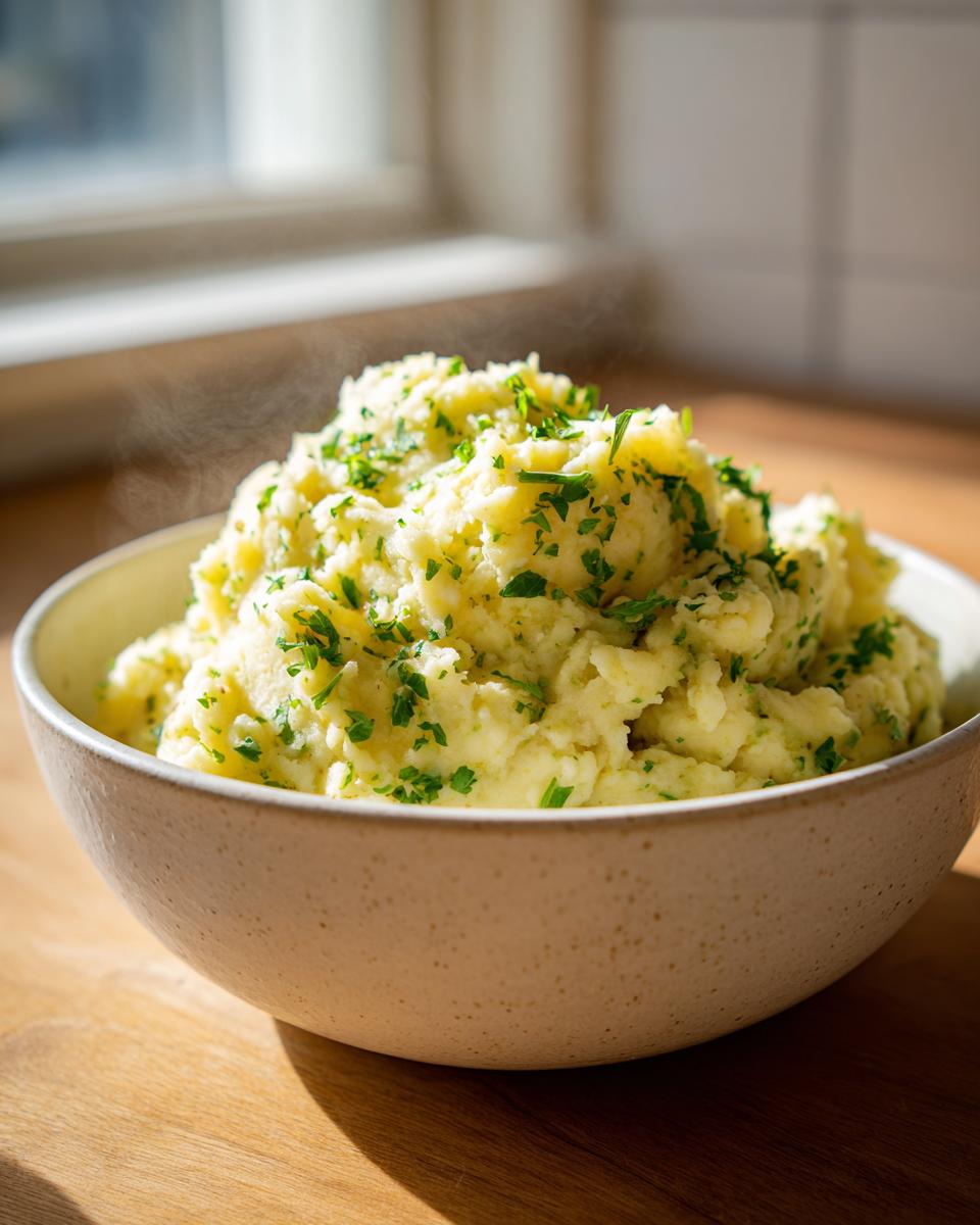 Mashed Celery Root with Parsley - detail 3