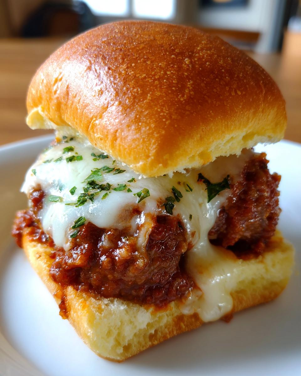 Irresistible Meatball Parmesan Sliders Ready in 40 Minutes 5 Meatball Parmesan Sliders - detail 1
