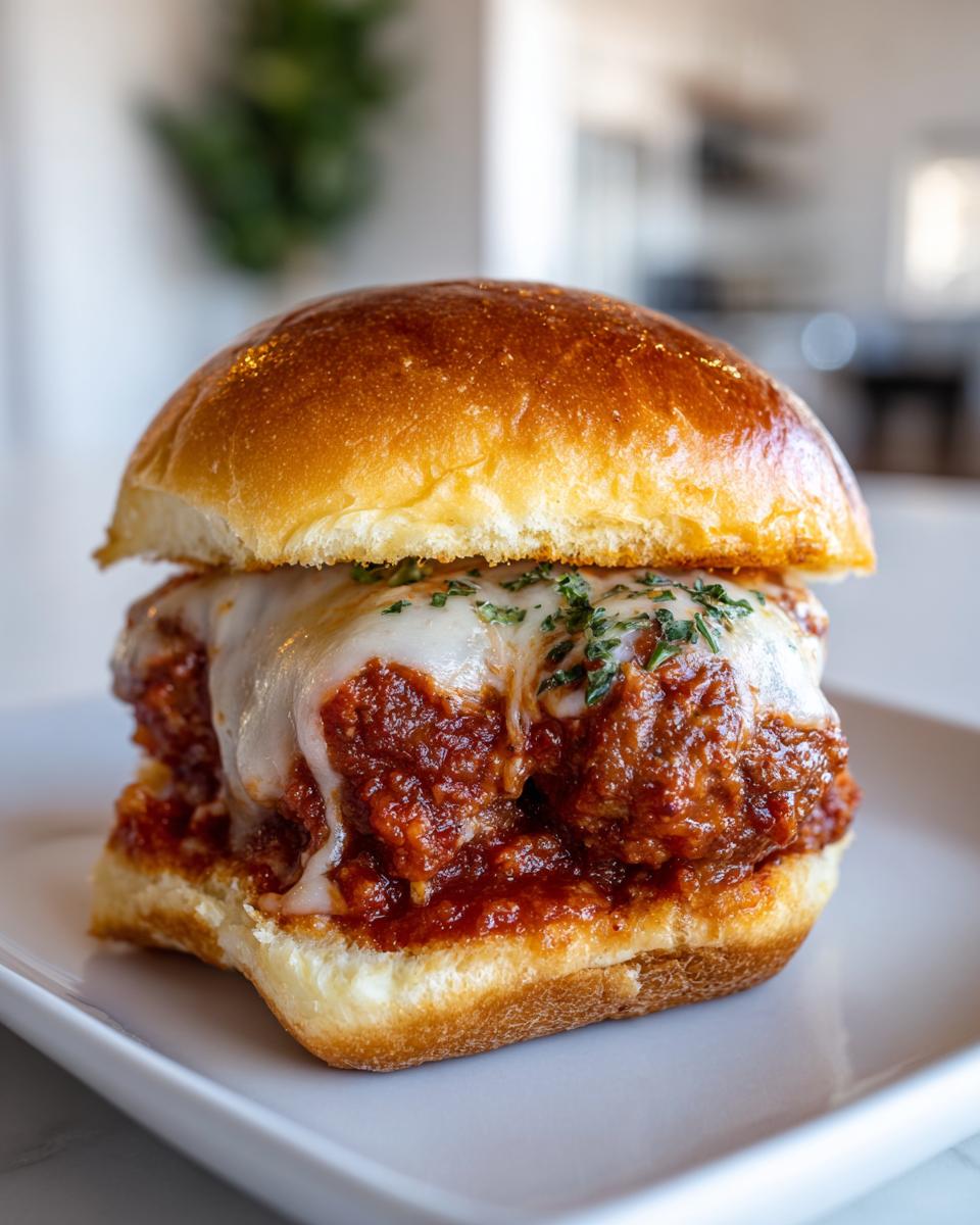 Irresistible Meatball Parmesan Sliders Ready in 40 Minutes 6 Meatball Parmesan Sliders - detail 2