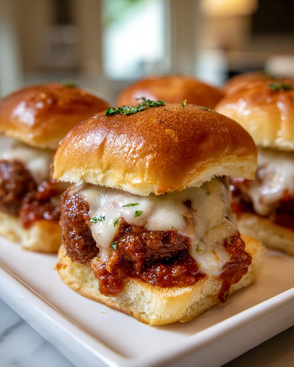 Irresistible Meatball Parmesan Sliders Ready in 40 Minutes 7 Meatball Parmesan Sliders - detail 3