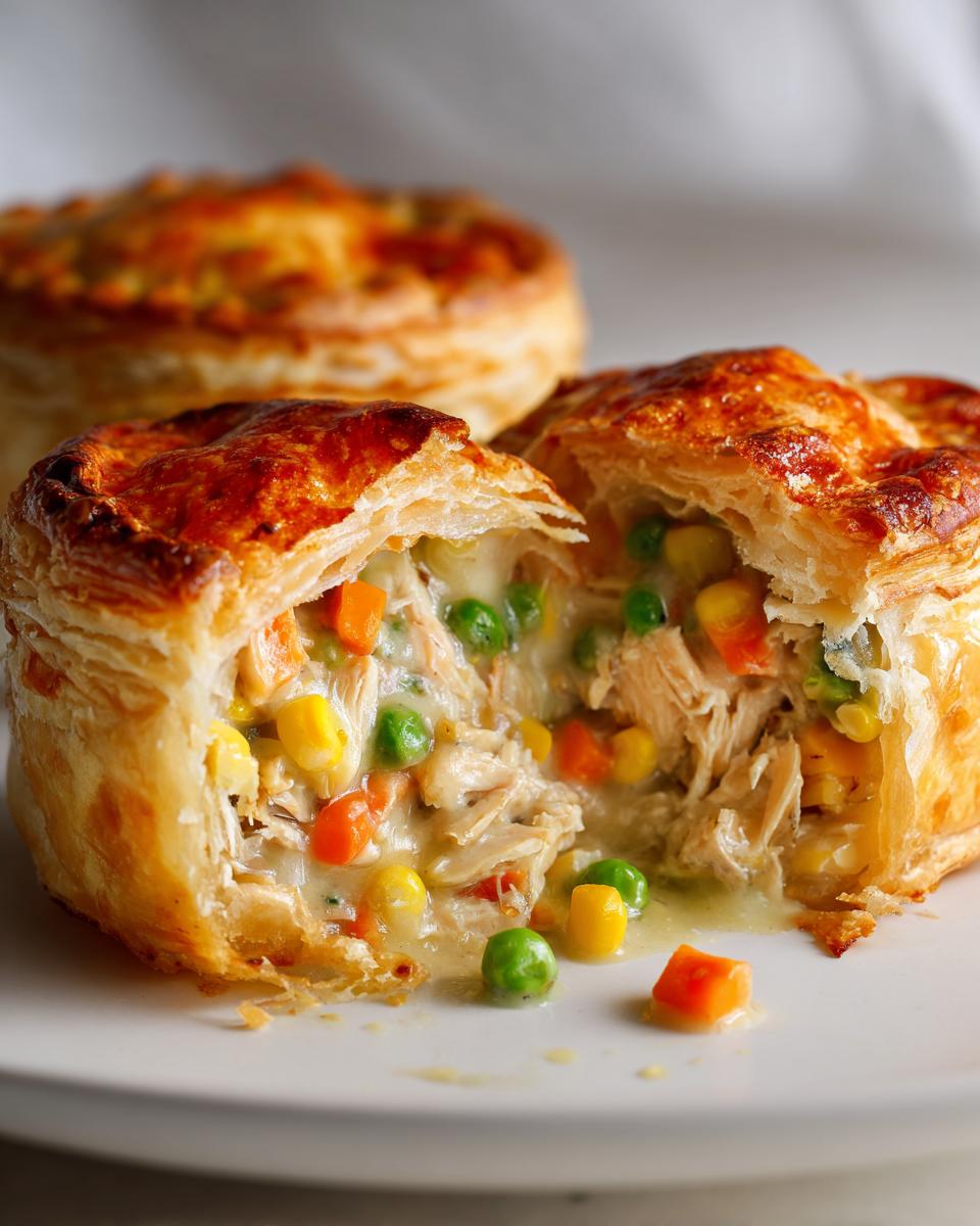 Mini Chicken Pot Pies - detail 2
