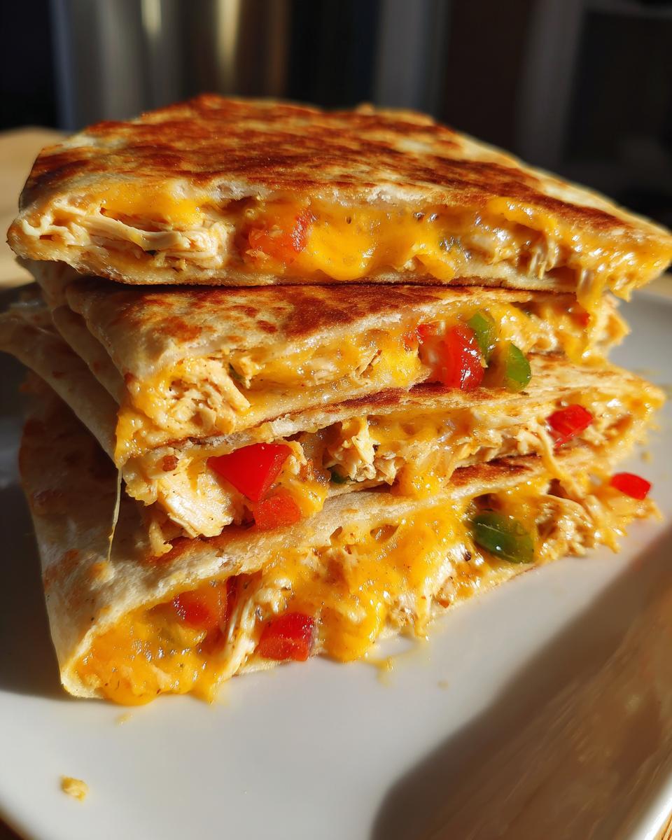 Mini Chicken Quesadillas - detail 2