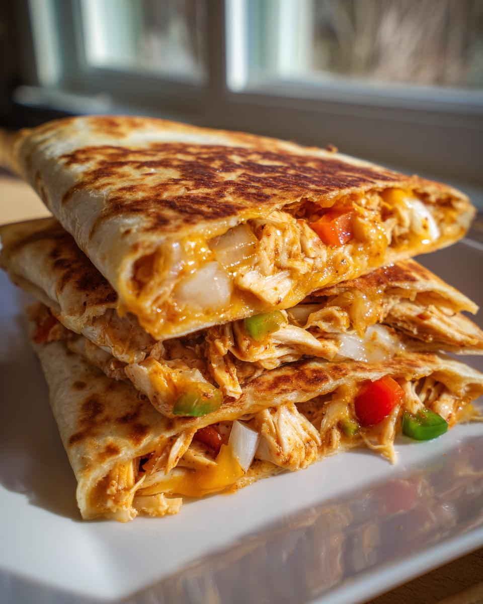 Mini Chicken Quesadillas - detail 3