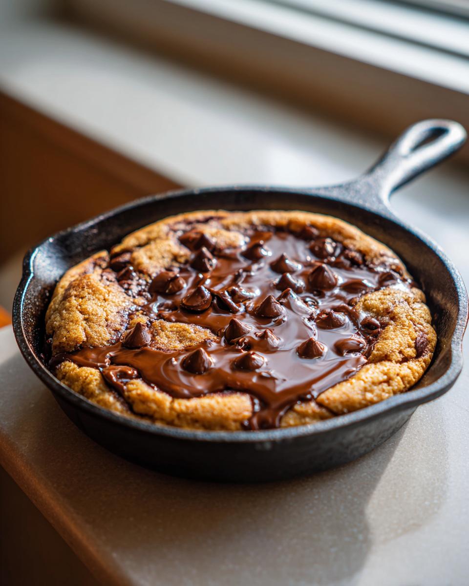 Mini Chocolate Chip Skillet Cookie - detail 4