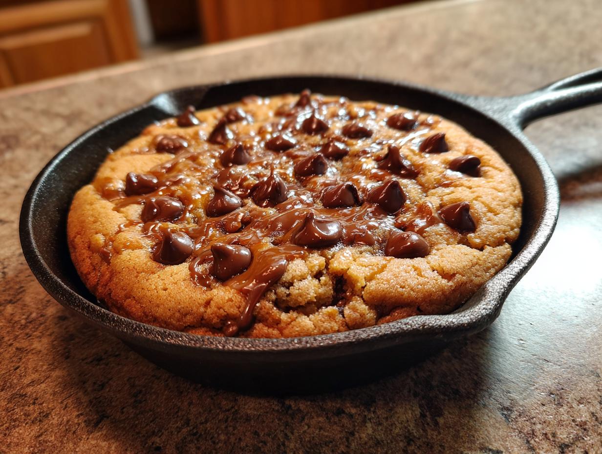 Mini Chocolate Chip Skillet Cookie