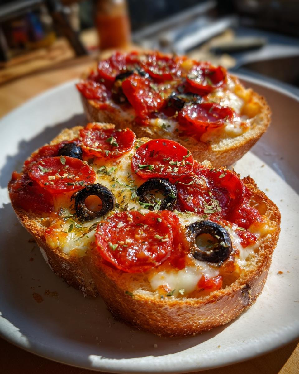 20-Minute Mini French Bread Pizzas That Taste Amazing 6 Mini French Bread Pizzas - detail 2