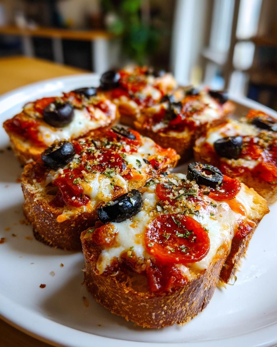 20-Minute Mini French Bread Pizzas That Taste Amazing 7 Mini French Bread Pizzas - detail 3