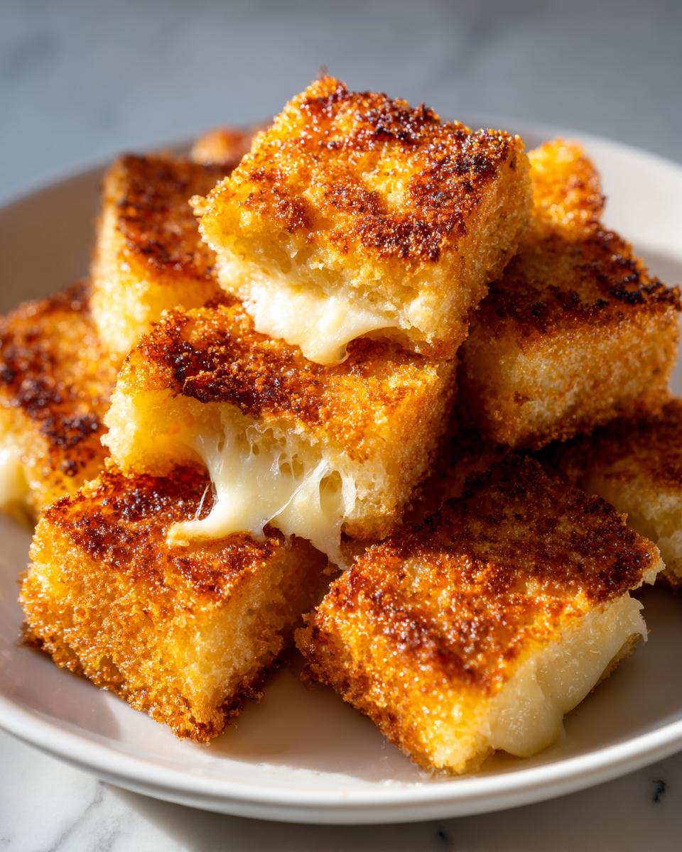 Mini Grilled Cheese Bites - detail 1