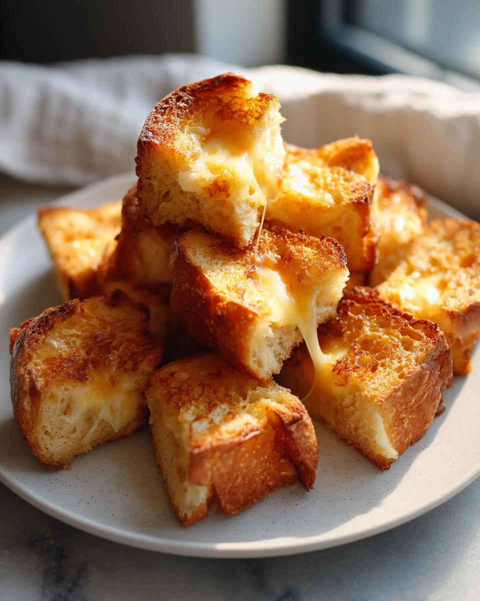 Mini Grilled Cheese Bites - detail 3