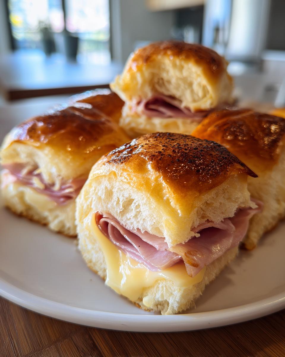 Mini Hawaiian Rolls Sandwiches - detail 3