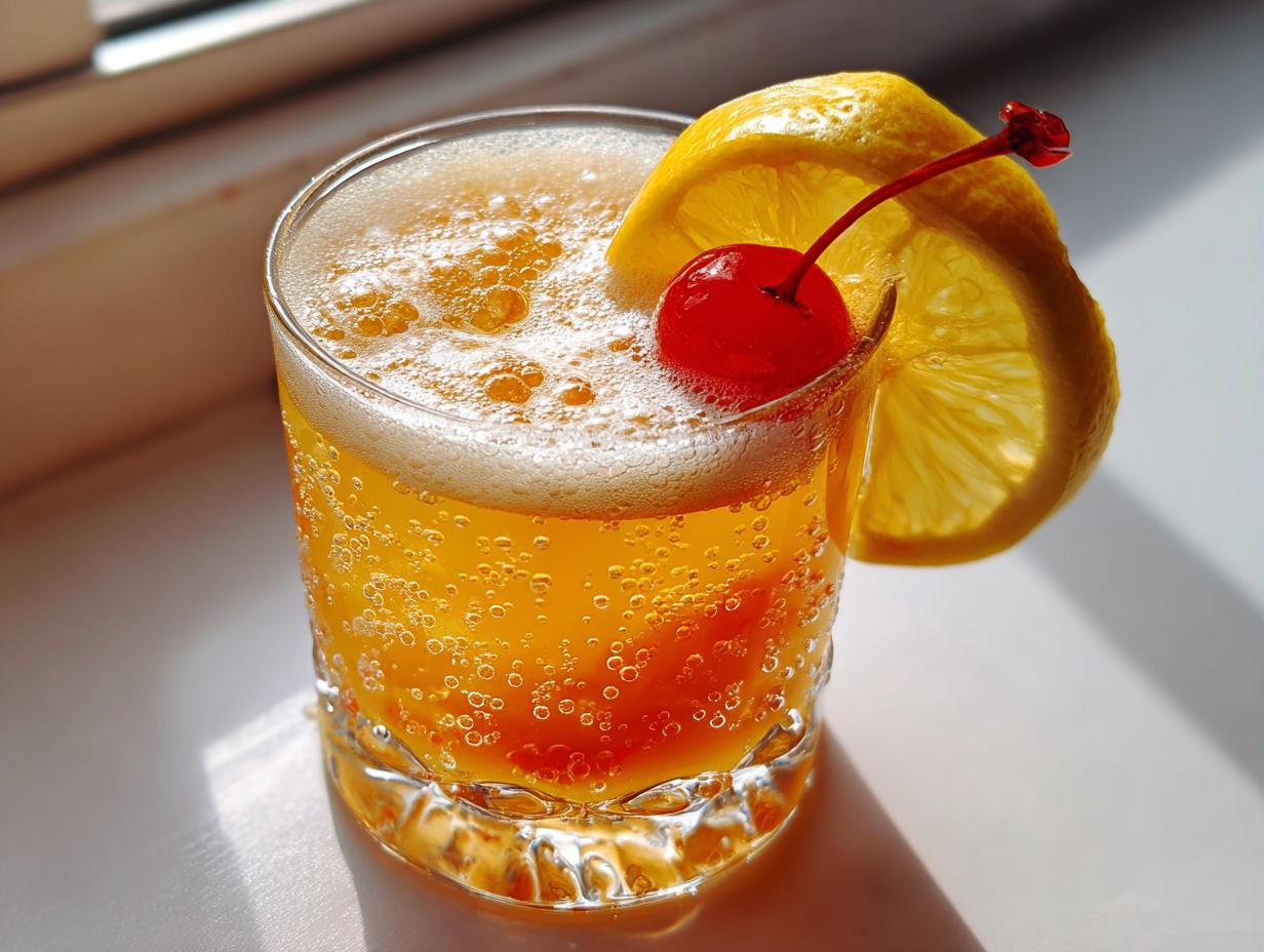 Non-Alcoholic Amaretto Sour