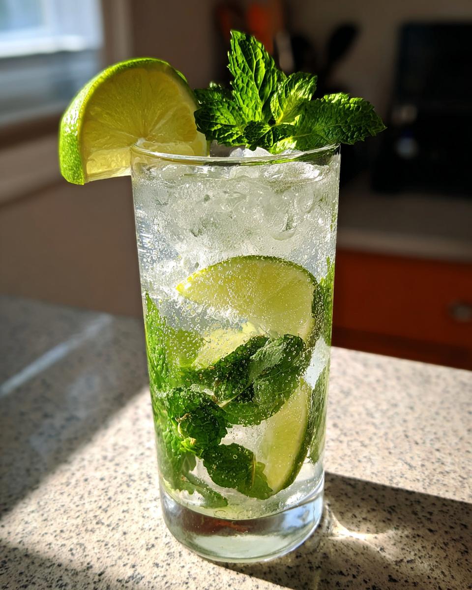 Non-Alcoholic Mint Mojito - detail 2