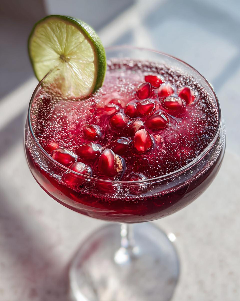 5-Minute Non-Alcoholic Pomegranate Martini Magic 7 Non-Alcoholic Pomegranate Martini - detail 2
